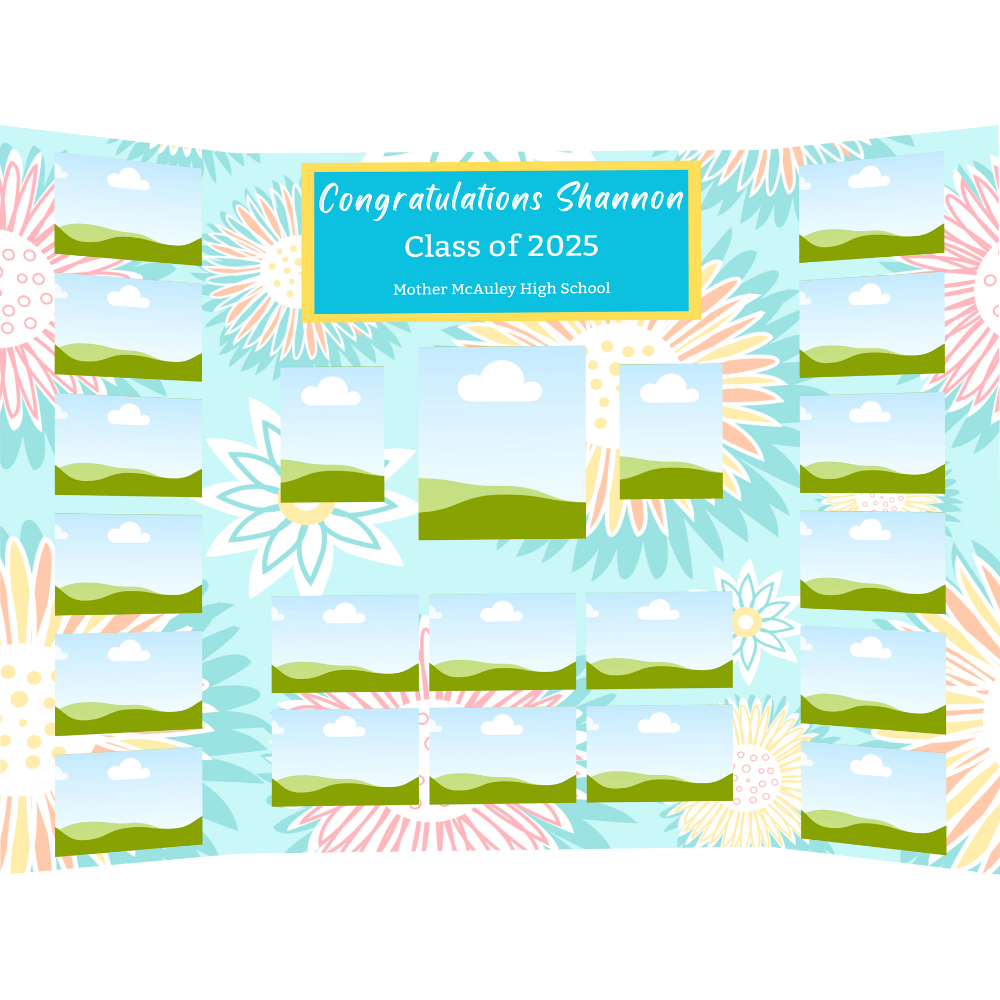 Graduation Photo Collage