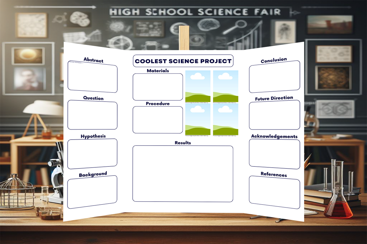Science Fair Trifold Template Free Download! My Science Board